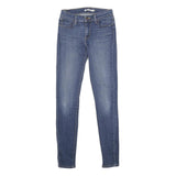 LEVI'S 710 Super Skinny Womens Jeans Blue Slim Skinny Denim W27 L32 Stretch