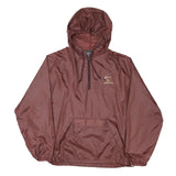 MV SPORT Mens Maroon Florida State Hooded Jacket 2XL Nylon Plain Zip Pullover
