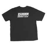 CARHARTT Mens Black Graphic T-Shirt XL Short Sleeve Crew Neck Sharp Companies