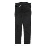 LEVI'S 511 SLIM Womens Black Slim Denim Raw W28 L32 Slim Fit Jeans