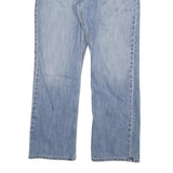 CARHARTT Mens Loose Light Blue Denim Jeans W34 L30 Cotton Blend Zip Pockets
