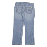 CARHARTT Mens Loose Light Blue Denim Jeans W34 L30 Cotton Blend Zip Pockets
