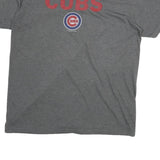 GENUINE MERCHANDISE Mens Grey Cubs Graphic T-Shirt M Short Sleeve Crew Neck
