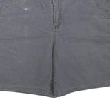 CARHARTT Womens Shorts Grey Casual Cotton Blend M W32 Functional Pockets