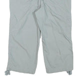 LOFT Womens Shorts Blue Casual Cargo M W30 Cotton Blend Utility Pockets