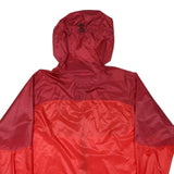 PATAGONIA Mens Red & Burgundy Outdoor Waterproof Jacket XL Polyester Blend Zip