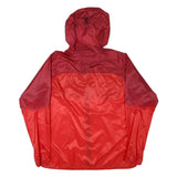 PATAGONIA Mens Red & Burgundy Outdoor Waterproof Jacket XL Polyester Blend Zip