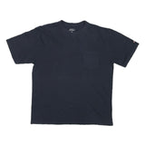 DICKIES Mens Black & Navy Pocket T-Shirt XL Short Sleeve Crew Neck Classic