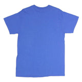 GILDAN Mens Blue & Yellow Golden State Warriors Graphic T-Shirt M Short Sleeve