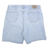 WRANGLER Mens Denim Blue Classic Fit Shorts XL W38 Cotton Blend Casual Summer