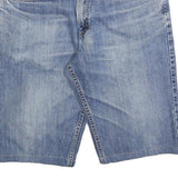 LEE Mens Denim Blue Casual Shorts M W34 Relaxed Fit Cotton Blend