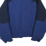 FIELD & STREAM Mens Blue & Navy Zip Up Quilted Jacket XL Polyester Blend Outdoor