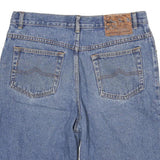 YOUKON Mens Denim Blue Casual Shorts XL W34 Cotton Blend Relaxed Fit Classic