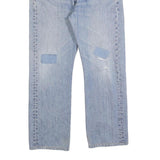 LEVI'S 501 Mens Jeans Blue Regular Straight Denim Light W32 L26 Classic Fit