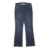 LEVI'S Womens Regular Blue Denim Straight Jeans W30 L32 Classic Cotton Blend Zip
