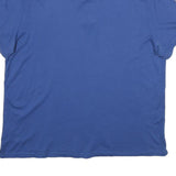CALVIN KLEIN Mens Blue Short Sleeve Polo Shirt XL Cotton Casual Basic