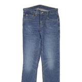 LEVI'S 511 Mens Slim Jeans Blue Denim W28 L31 Zip Classic Slim Fit Denim