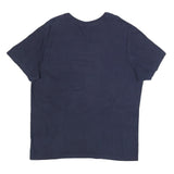 NIKE Mens Navy Blue Just Do It Graphic T-Shirt XL Short Sleeve Crew Neck Cotton