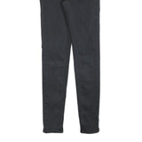 LEVI'S 710 Womens Jeans Black Slim Skinny Denim Medium W28 L32 Stretch