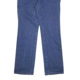 WRANGLER Womens Jeans Blue Regular Straight Denim W33 L32 Classic Cotton Blend