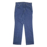 WRANGLER Womens Jeans Blue Regular Straight Denim W33 L32 Classic Cotton Blend