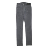 LEVI'S 510 Mens Slim Grey Denim Raw W30 L34 Slim Fit Zip Closing Jeans