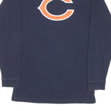 NFL Mens Navy Patterned Jumper Crew Neck Basic Knit M Comfortable Casual