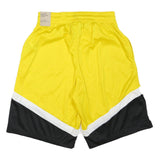 NIKE Mens Yellow Black Casual Shorts M W28 Polyester Sportswear Gym