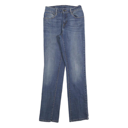 LEVI'S Womens Jeans Blue Regular Straight Denim Medium W27 L32 Classic Cotton