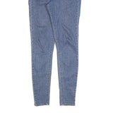 LEVI'S Womens Slim Blue Denim Slim Jeans W29 L32 Zip Cotton Blend