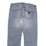 CARHARTT Mens Jeans Blue Regular Straight Denim Rinse W38 L30 Casual Workwear