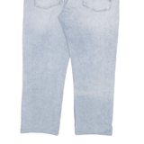 TOMMY JEANS Mens Blue Regular Fit Straight Denim Cotton Light W36 L27 Zip