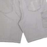DICKIES Mens Grey Workwear Utility Shorts XL W40 Cargo Cotton Blend
