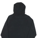 PUMA Womens Black Cotton Hoodie UK 14 Sweatshirt Logo Pullover Casual