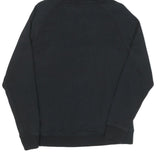 PUMA Womens Black Cotton Hoodie UK 14 Sweatshirt Logo Pullover Casual