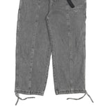 Mens Relaxed Fit Grey Denim Cotton Blend Jeans W32 L25 Casual Workwear