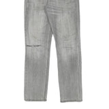 LEVI'S 511 Mens Jeans Grey Slim Denim Medium W31 L30 Slim Fit Zip Closure