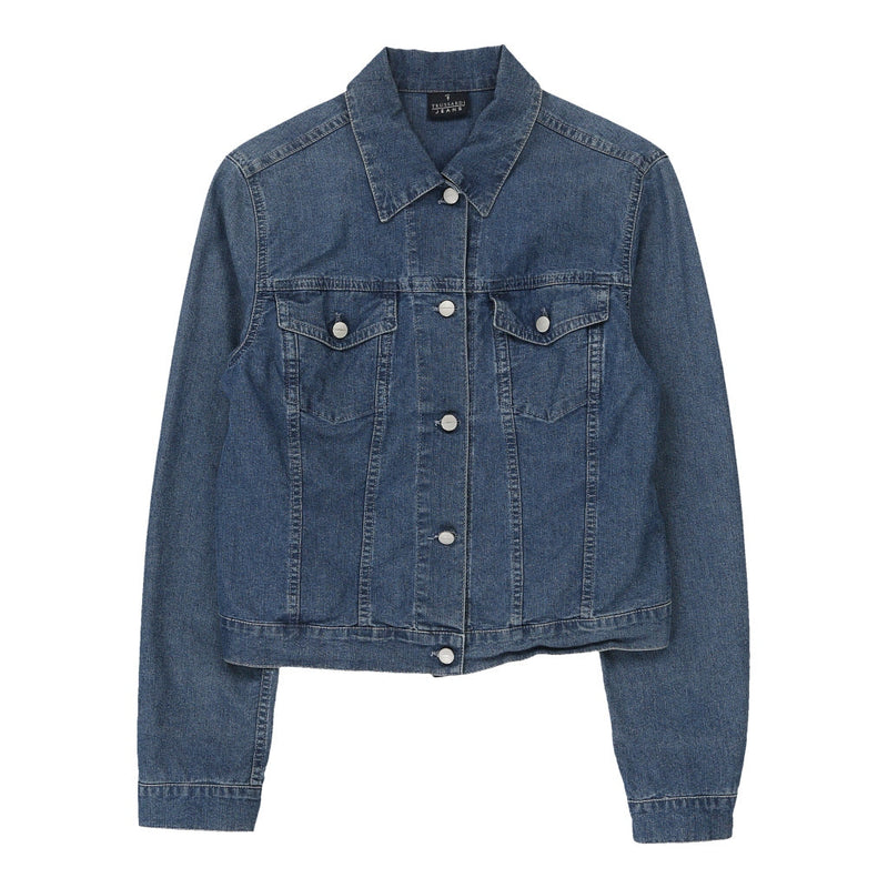 Trussardi Denim Jacket - Medium Blue Cotton