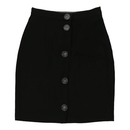 Emporio Armani Skirt - 26W UK 6 Black Wool