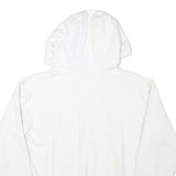 KARL KANI Womens White Hoodie XS Cotton Blend Pullover Jumper