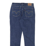 LEVI'S Womens Regular Blue Denim Jeans W29 L29 Zip Closure Stylish Fit