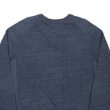 CHAMPION Mens Blue XL Crew Neck Cotton Blend Sweatshirt Pullover Casual