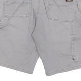 DICKIES Mens Shorts Grey Casual Cotton Blend L W34 Workwear Durable