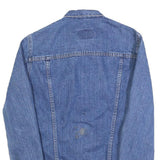LEVI'S Womens Blue Denim Jacket S Cotton Classic Button Closure Casual