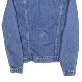 LEVI'S Womens Blue Denim Jacket S Cotton Classic Button Closure Casual
