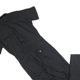 DICKIES Womens Black Regular Fit Cotton Blend Dungarees Size M W32 L32 Workwear