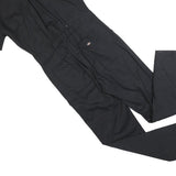 DICKIES Womens Black Regular Fit Cotton Blend Dungarees Size M W32 L32 Workwear