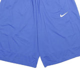 NIKE Mens Shorts Blue Sports Polyester XL W32 Athletic Casual Sportswear