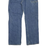 DICKIES Mens Blue Regular Fit Straight Denim Jeans W40 L32 Workwear Durable Zip