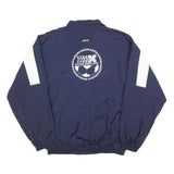 BROOKS Womens Blue White Panel Lightweight Zip Jacket XL Polyester Blend